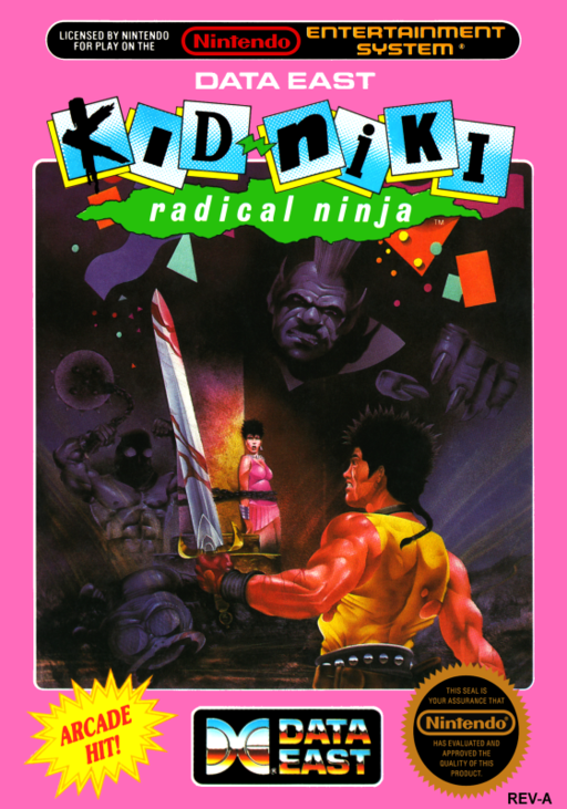 Kid Niki - Radical Ninja (USA) box art